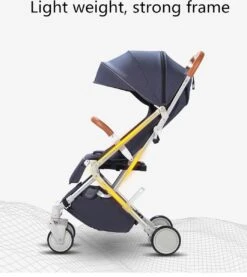 WOOSH New Buggy - Zwart - One Hand Folding - 3 Slaapstanden - Wandelwagen Tot 25 Kg - Regenhoes - Bekerhouder - Muggennet -Babyproducten Verkoop 1071x1200