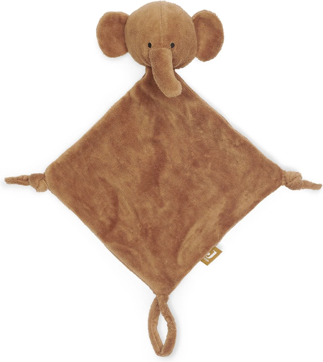 Jollein Knuffeldoekje Elephant - Caramel 4 Jollein Knuffeldoekje Elephant - Caramel - Afbeelding 2