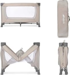 Hauck Dream N Play Campingbedje Set - Met Matras En Muggennet - Beige -Babyproducten Verkoop 1130x1200 1