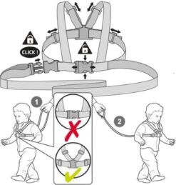Looptuigje Voor Kinderen - Kindertuigje Met Looplijn - Tuigje Kind - Blauw 11 Looptuigje Voor Kinderen - Kindertuigje Met Looplijn - Tuigje Kind - Blauw -Babyproducten Verkoop 1146x1200 3