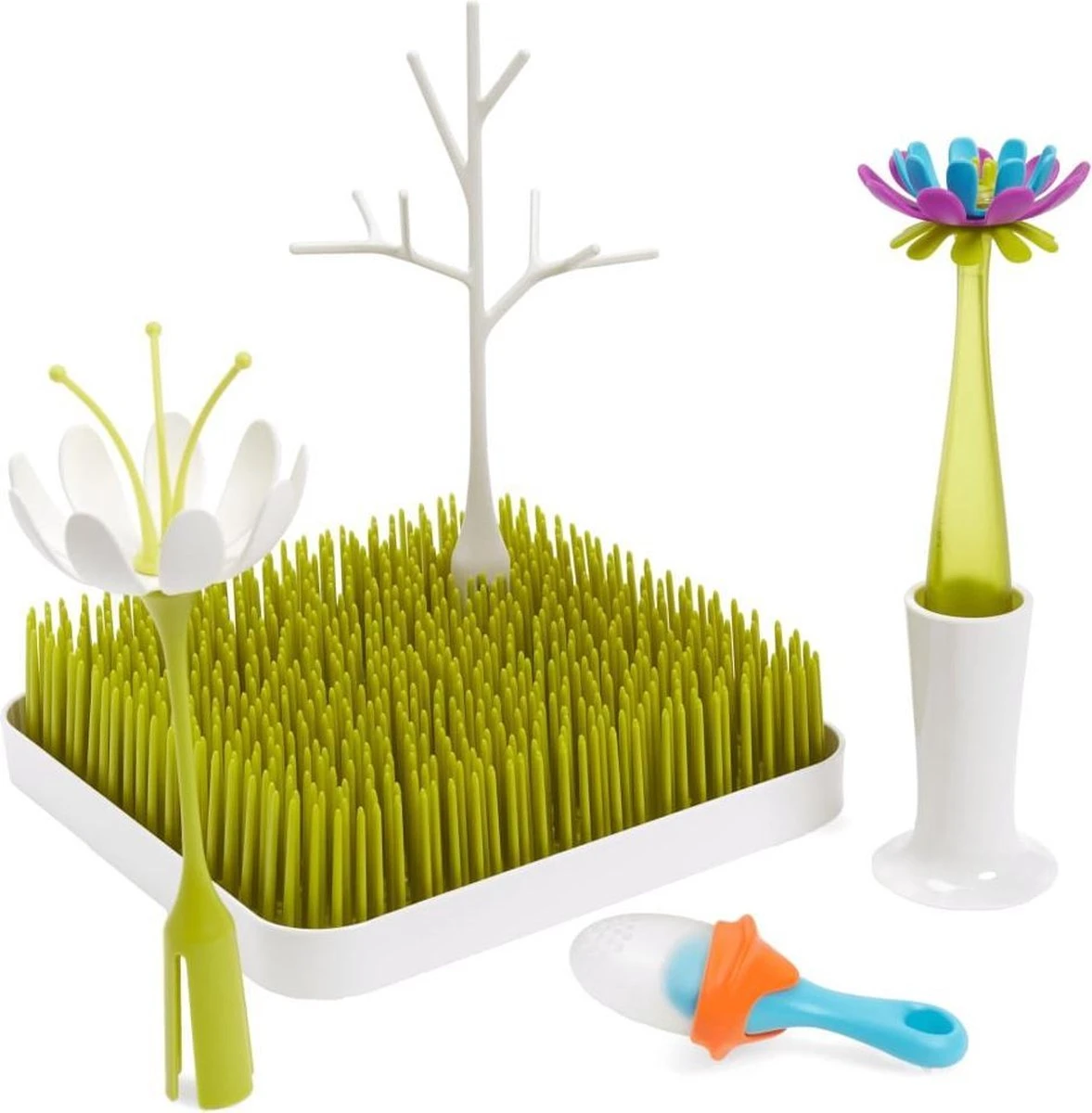 BOON Bundle Starterspakket Onderhoud Babyvoedingsartikelen - Flessenrek Met Accessoires 10 BOON Bundle Starterspakket Onderhoud Babyvoedingsartikelen - Flessenrek Met Accessoires - Afbeelding 8