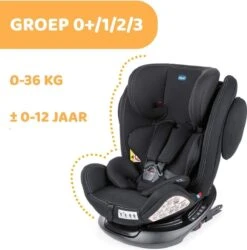 Chicco Autostoel Unico PLUS - Groep 0 1 2 3 - Isofix Bevestiging -Verstelbare Hoofdsteun - Zwart 26 Chicco Autostoel Unico PLUS - Groep 0 1 2 3 - Isofix Bevestiging -Verstelbare Hoofdsteun - Zwart -Babyproducten Verkoop 1185x1200 2