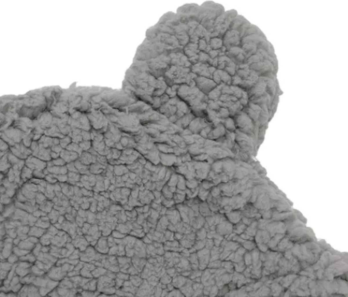 BonBini´s Teddy Bear Wikkeldeken Newborn - Zachte Grijze Teddy Beer Inbakerdoek Newborn Baby - 3-6 Maanden - Grijs 4 BonBini´s Teddy Bear Wikkeldeken Newborn - Zachte Grijze Teddy Beer Inbakerdoek Newborn Baby - 3-6 Maanden - Grijs - Afbeelding 2