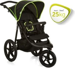Hauck Runner Kinderwagen - Zwart/Neon Geel -Babyproducten Verkoop 1200x1090