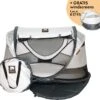 Deryan Shane Luxe 2023 Campingbedje - Baby Tent - Anti-UV 50+ - Peuterbed - Silver 2 Deryan Shane Luxe 2023 Campingbedje - Baby Tent - Anti-UV 50+ - Peuterbed - Silver -Babyproducten Verkoop 1200x1129 2