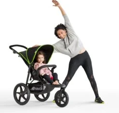Hauck Runner Kinderwagen - Zwart/Neon Geel -Babyproducten Verkoop 1200x1135