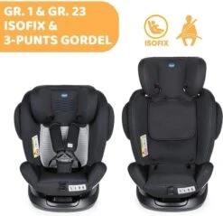 Chicco Autostoel Unico PLUS - Groep 0 1 2 3 - Isofix Bevestiging -Verstelbare Hoofdsteun - Zwart 25 Chicco Autostoel Unico PLUS - Groep 0 1 2 3 - Isofix Bevestiging -Verstelbare Hoofdsteun - Zwart -Babyproducten Verkoop 1200x1161