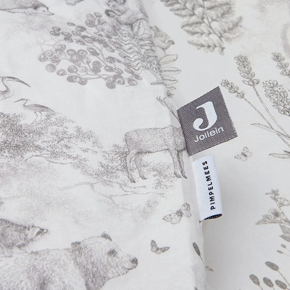 Jollein Baby Dekbedovertrek Met Sloop 100x135/140cm Pimpelmees - Forest Animals 5 Jollein Baby Dekbedovertrek Met Sloop 100x135/140cm Pimpelmees - Forest Animals - Afbeelding 3