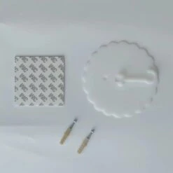 By Baboo Klamboe Baby 245cm - Wit - Katoen - Pompons -Babyproducten Verkoop 1200x1200 140