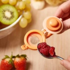 2 Fruitspenen Aap Voor Baby & Peuter + 6 Siliconen Spenen In 3 Maten - Veilig + BPA Vrij -2 Fruitspenen - Fopspeen Fruit Net Fruit Speen Baby Speen Fruit Groente Pap Babyvoeding -Babyproducten Verkoop 1200x1200 160