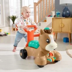 Fisher Price Fisher-Price Pony Loopvriendje - Looptrainer Baby - Bruin - Groen -Babyproducten Verkoop 1200x1200 217
