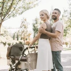 LifeGoods Luiertas Rugzak - Incl. Buggy En Kinderwagen Haken - Complete Set - 23.8 L - Grijs -Babyproducten Verkoop 1200x1200 244