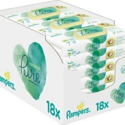 Pampers® Pampers Pure Coconut Babydoekjes - 18pakjes Van 42 Doekjes =756 Babydoekjes -Babyproducten Verkoop 1200x1200 27