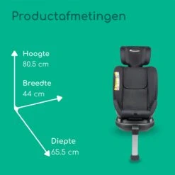 Bebeconfort EvolveFix Plus I-Size - Autostoel - Black Mist - Vanaf De Geboorte Tot 12 Jaar -Babyproducten Verkoop 1200x1200 280