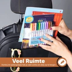 Bablue Autostoel Organizer - Zwart - 1 Stuks - Stevig PU Leer - Met Uitklapbare Tafel - Auto Organizer - Auto Accessories Interieur - Autostoel Organizer Tablet Houder - Autostoel Beschermer -Babyproducten Verkoop 1200x1200 289