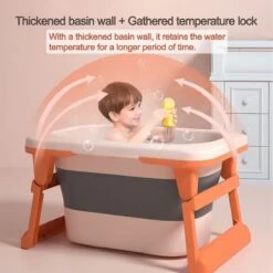 Babybadje - Inklapbaar Bad - Bad Baby - Met Badkruk - Zitbad - Bath Bucket - Opvouwbaar Bad Kinderen - Baby Badje - Opvouwbaar Bad Baby - Opvouwbaar Bad - Baby Badkussen -Babyproducten Verkoop 1200x1200 30