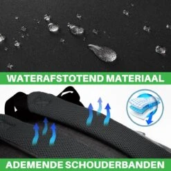 Brisby Slijtvaste Luiertas – Verzorgingstas – Met Buggymontage - Zwart -Babyproducten Verkoop 1200x1200 314