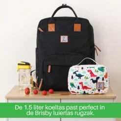 Brisby Slijtvaste Luiertas – Verzorgingstas – Met Buggymontage - Zwart -Babyproducten Verkoop 1200x1200 316