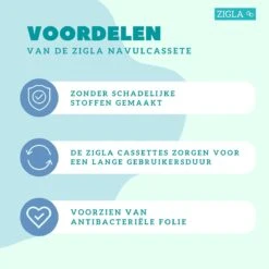 Zigla – 3x Luieremmer Navulling – Navulcassette - Geschikt Voor Tommee Tippee Sangenic Tec 13 Zigla – 3x Luieremmer Navulling – Navulcassette - Geschikt Voor Tommee Tippee Sangenic Tec -Babyproducten Verkoop 1200x1200 46