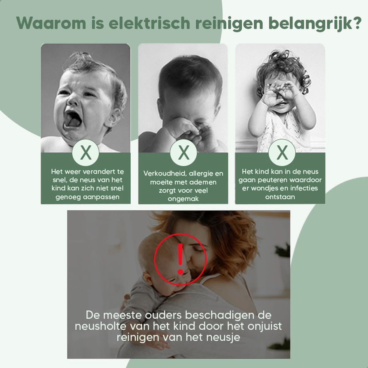 Hunnybunny® Elektrische Neusreiniger Voor Baby’s Met Muziek En Licht – Neuspeer - Aspirator - Neuszuiger - USB-compatibel 9 Hunnybunny® Elektrische Neusreiniger Voor Baby’s Met Muziek En Licht – Neuspeer - Aspirator - Neuszuiger - USB-compatibel - Afbeelding 7