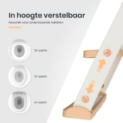 XIORI-SEMS - WC Verkleiner Met Trapje - Toiletverkleiner - Wit Met Goud - Toilettrainer - 2 Tot 7 Jaar - Met Beloningssysteem -Babyproducten Verkoop 1200x1200 73