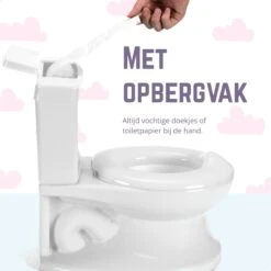 Casteleyn - Plaspotje - WC Potje - Toilet Trainer - Kinder Toilet - Met Geluid - Tot 21KG - Wit -Babyproducten Verkoop 1200x1200 86