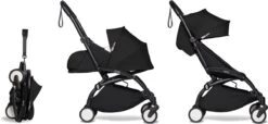 Babyzen YOYO² Buggy COMPLEET / FULL SET 0+ En 6+ Zwart Frame Zwart