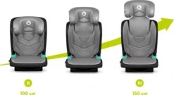 Lionelo Neal - Premium Autostoel - Hoofdsteunverstelling - Ventilatiesysteem - ISOFIX Tot 12 Jaar -Babyproducten Verkoop 1200x654 1
