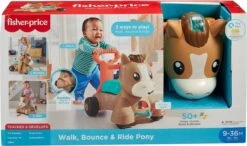 Fisher Price Fisher-Price Pony Loopvriendje - Looptrainer Baby - Bruin - Groen -Babyproducten Verkoop 1200x707