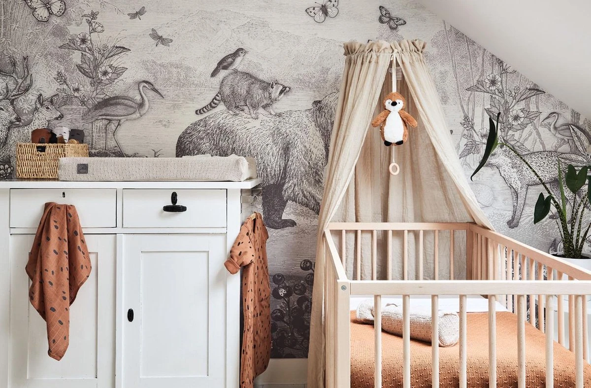 Jollein Baby Laken Wieg 75x100cm Love You - Nougat 10 Jollein Baby Laken Wieg 75x100cm Love You - Nougat - Afbeelding 8