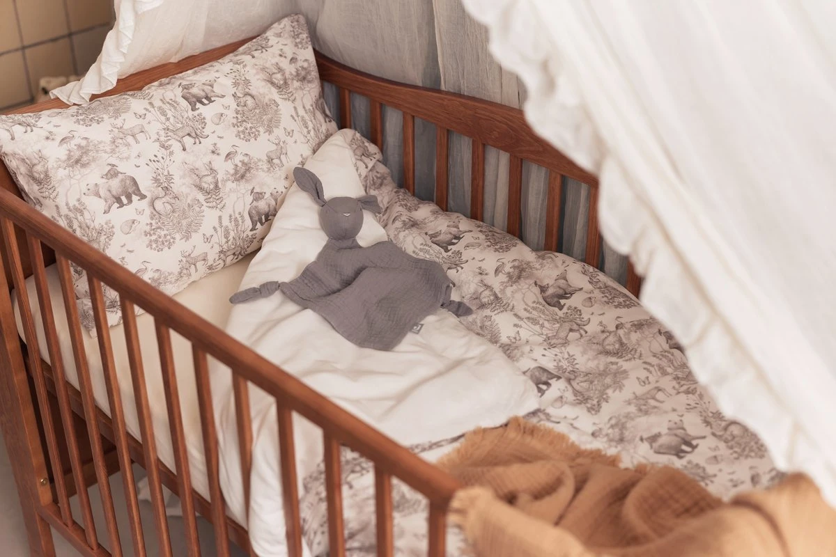 Jollein Baby Dekbedovertrek Met Sloop 100x135/140cm Pimpelmees - Forest Animals 7 Jollein Baby Dekbedovertrek Met Sloop 100x135/140cm Pimpelmees - Forest Animals - Afbeelding 5