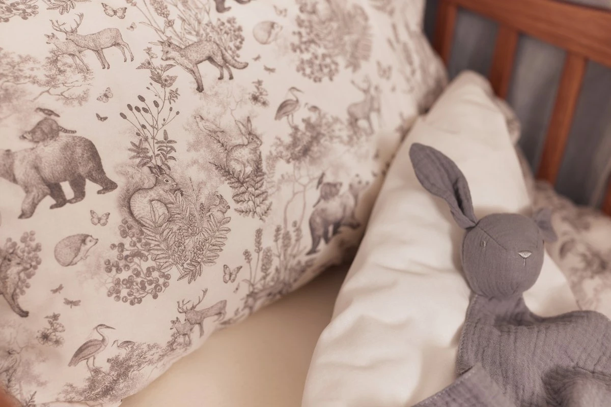 Jollein Baby Dekbedovertrek Met Sloop 100x135/140cm Pimpelmees - Forest Animals 9 Jollein Baby Dekbedovertrek Met Sloop 100x135/140cm Pimpelmees - Forest Animals - Afbeelding 7