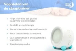 BabyZchoice® Slaaptrainer Voor Kinderen - Kinderwekker - Slaaptrainers - Nachtlampje - Blauw -Babyproducten Verkoop 1200x800 56