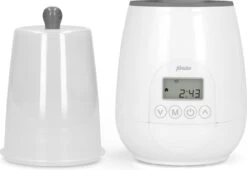 Alecto BW-700 - Snelle Digitale Flessenwarmer 500W Voor Opwarmen, Steriliseren En Ontdooien - Inclusief Stoomkap - Bediening Via Display - Wit -Babyproducten Verkoop 1200x827