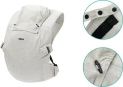 Fillikid Premium Draagzak - 2 In 1 - Ergonomisch - EU Gecertificeerd - Natural Sand - Ontworpen Met Draagconsulent -Babyproducten Verkoop 1200x856 1