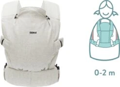 Fillikid Premium Draagzak - 2 In 1 - Ergonomisch - EU Gecertificeerd - Natural Sand - Ontworpen Met Draagconsulent -Babyproducten Verkoop 1200x871