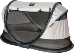 Deryan Shane Luxe 2023 Campingbedje - Baby Tent - Anti-UV 50+ - Peuterbed - Silver -Babyproducten Verkoop 1200x873 1
