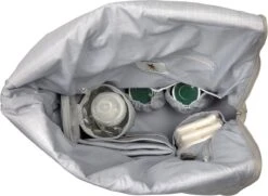 LÄSSIG Luiertas Rolltop Backpack Rugzak Incl Verschoningsmatje Choco Mélange Limited Edition -Babyproducten Verkoop 1200x880 2