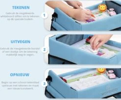 ‘’MOVENDO’’ Reistafel Voor Auto Kinderen – Autotafel – Speeltafel Auto – Travel Tray – Tekentafel – Opvouwbaar Met Tablethouder - Blauw 11 ‘’MOVENDO’’ Reistafel Voor Auto Kinderen – Autotafel – Speeltafel Auto – Travel Tray – Tekentafel – Opvouwbaar Met Tablethouder - Blauw -Babyproducten Verkoop 1200x996