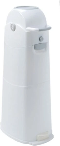 Luieremmer Large Zilver - Groot - Zonder Navulling - Geschikt Voor Pampers En Huggies - Stoma -Babyproducten Verkoop 495x1200