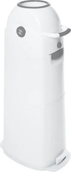 Luieremmer Large Zilver - Groot - Zonder Navulling - Geschikt Voor Pampers En Huggies - Stoma -Babyproducten Verkoop 501x1200