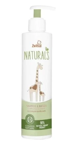 Zwitsal Naturals Shampoo&Wasgel 250ml -Babyproducten Verkoop 637x1200