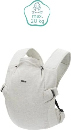 Fillikid Premium Draagzak - 2 In 1 - Ergonomisch - EU Gecertificeerd - Natural Sand - Ontworpen Met Draagconsulent -Babyproducten Verkoop 655x1200 2