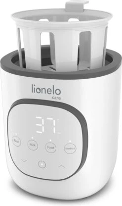 Lionelo Thermup 2.0 Flessenwarmer 5in1 - Verwarming Van Vloeistoffen En Eten - Sterilseren En Ontdooien - BPA-FREE - Overhittingsbeveiliging - Thermostaat - Automatische Uitschakeling Bij Watertekort -Babyproducten Verkoop 713x1200