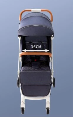 WOOSH New Buggy - Zwart - One Hand Folding - 3 Slaapstanden - Wandelwagen Tot 25 Kg - Regenhoes - Bekerhouder - Muggennet -Babyproducten Verkoop 754x1200