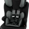 Nania - Racer ISOFIX - Meegroei Autostoel Groep 1 2 3 - Van 9 Tot 36 Kg - Donkergrijs