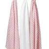 Meyco Knitted Heart Swaddle - 3-pack - Hydrofiel - Pink - 120x120cm