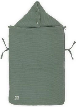 Jollein Voetenzak Voor Autostoel & Kinderwagen - Basic Knit - Forest Green -Babyproducten Verkoop 856x1200