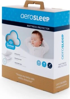 AeroSleep® Matrasbeschermer - Wieg - Chicco Next 2 Me - 83 X 50 Cm -Babyproducten Verkoop 859x1200