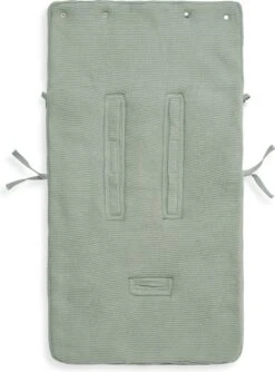 Jollein Voetenzak Voor Autostoel & Kinderwagen - Basic Knit - Forest Green -Babyproducten Verkoop 887x1200